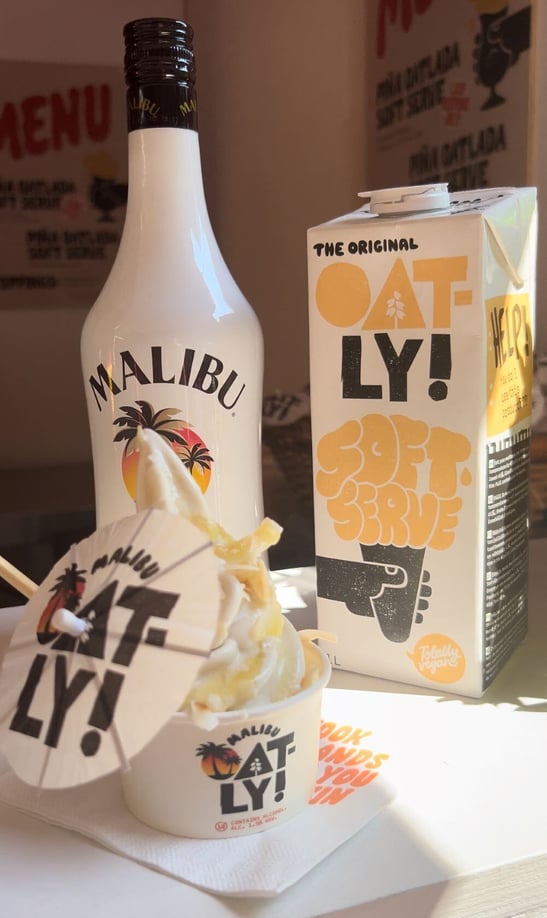 Oatly x Malibu - Soft Serve - Carpigiani 