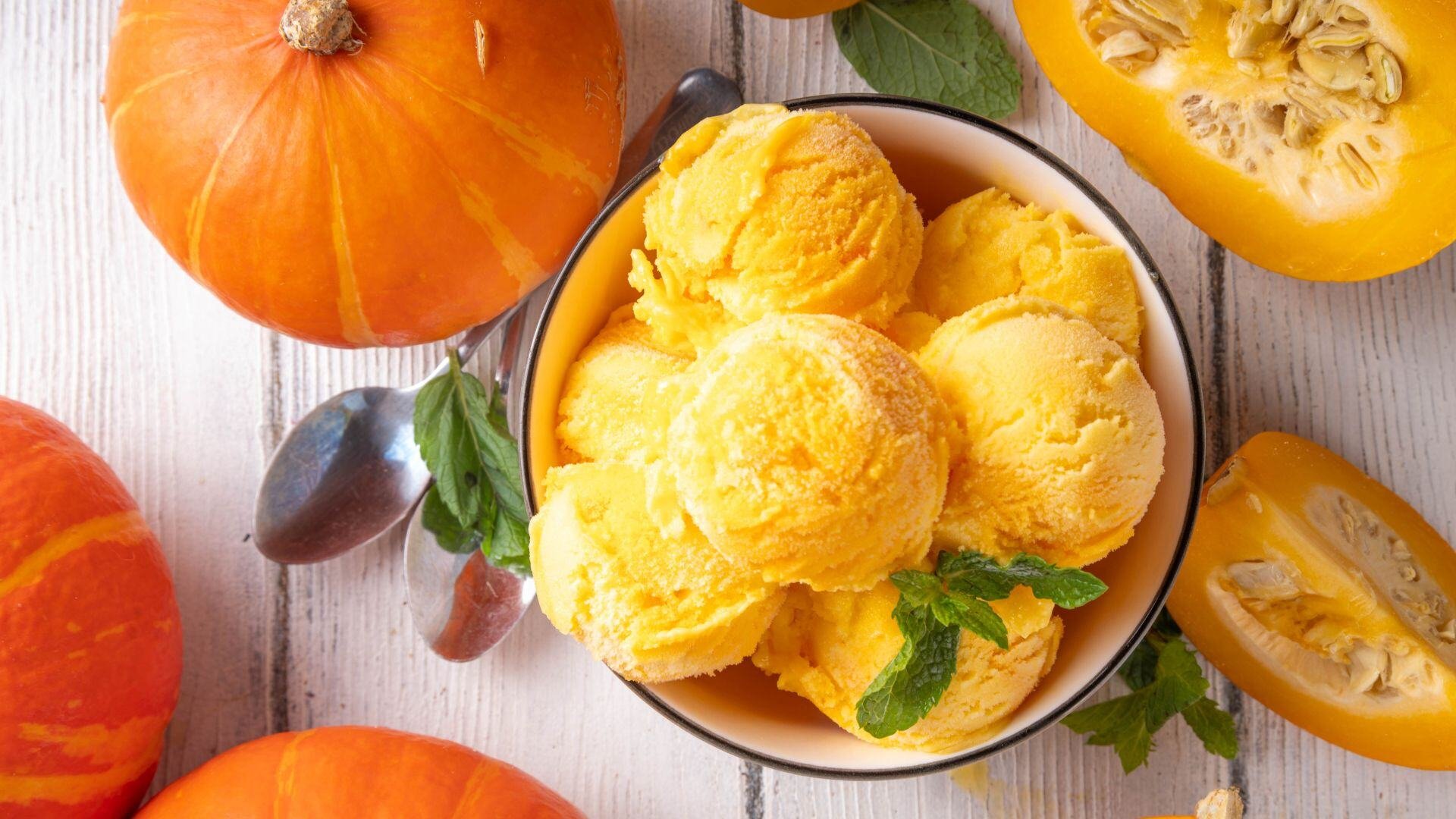 Roast Pumpkin Ice Cream Recipe 2-1